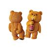 2Pcs American Cartoon Cute Bear Resin Three-Dimensional Refrigerator Stickers Kawaii Creative Magnetic Stickers Kitchen Decor