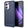 For Oppo Reno13 F 5G Case Protective Phone Cover Carbon Fiber Texture Brushed