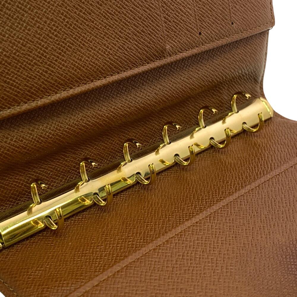 LOUIS VUITTON R20005 Monogram Monogram Agenda PM Notebook cover Brown Monogram Used