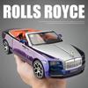 1:24 Rolls Royce Dawn Leichtmetall Fahrzeugsammlung Druckguss Metall Modellauto Junge Spielzeugautos Miniatur Simulation Ton & Licht Geschenk Kinder