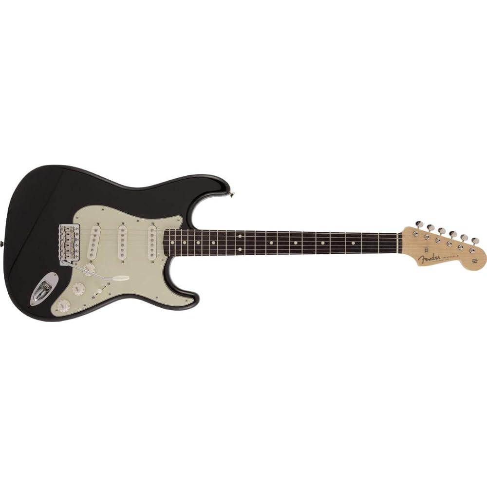 Fender Traditional 60s Stratocaster Electric Guitar Made in Japan Rosewood Fingerboard Black