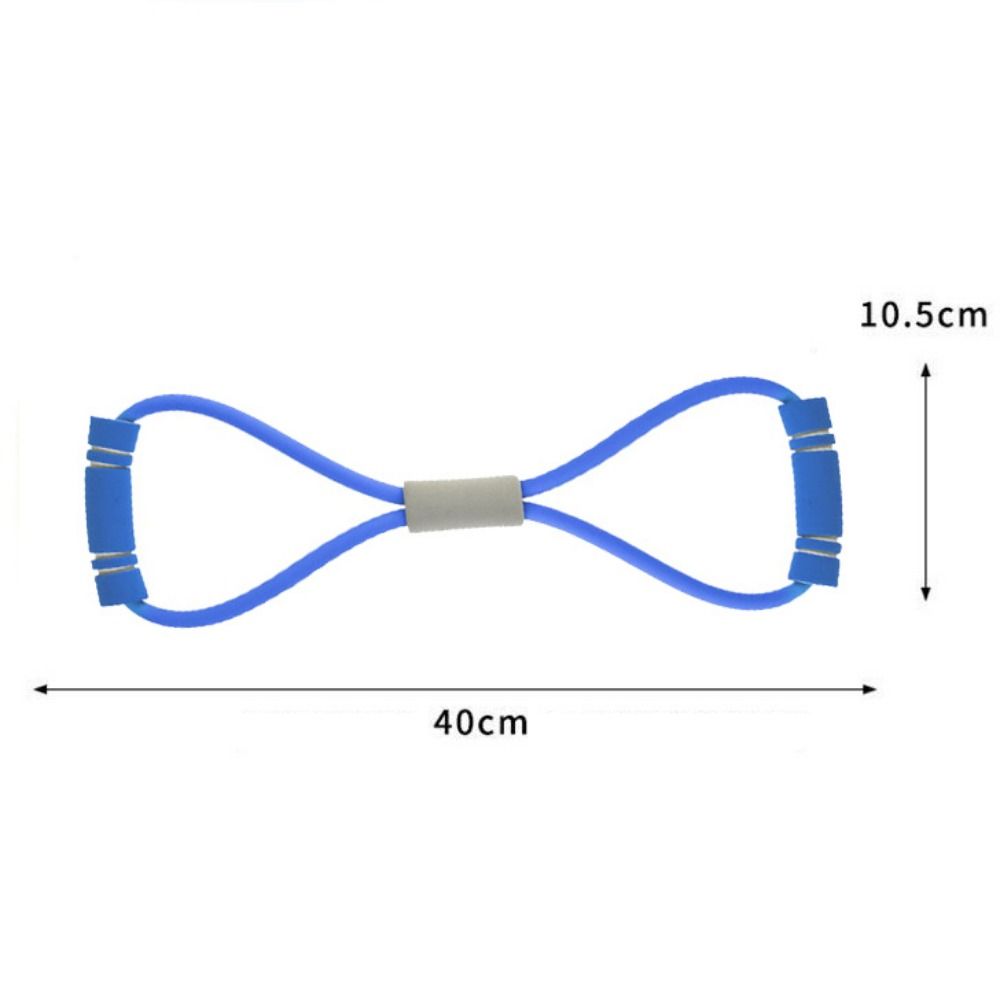 Tensile Tape Yoga Resistance Band 8 Shape Pull Rope Band  Loop Yoga Pilates