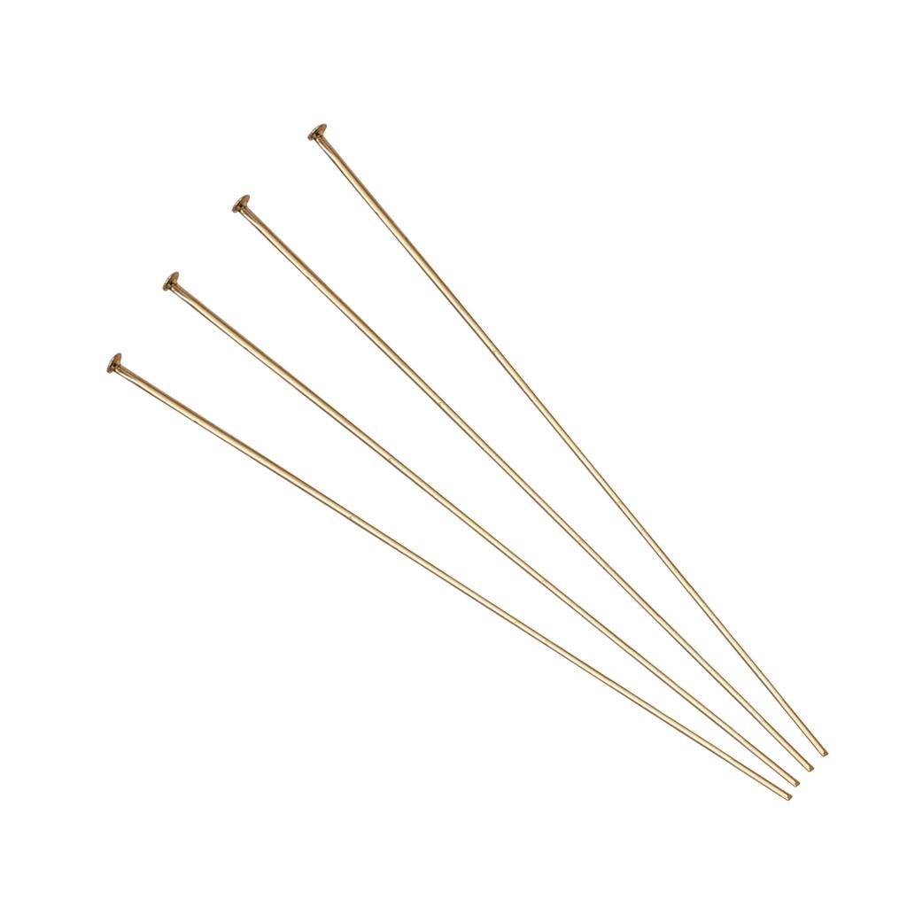 50/100Pcs Stainless Steel T-Shape Needle Charm Accessories For DIY Necklace Bracelet Jewelry Making