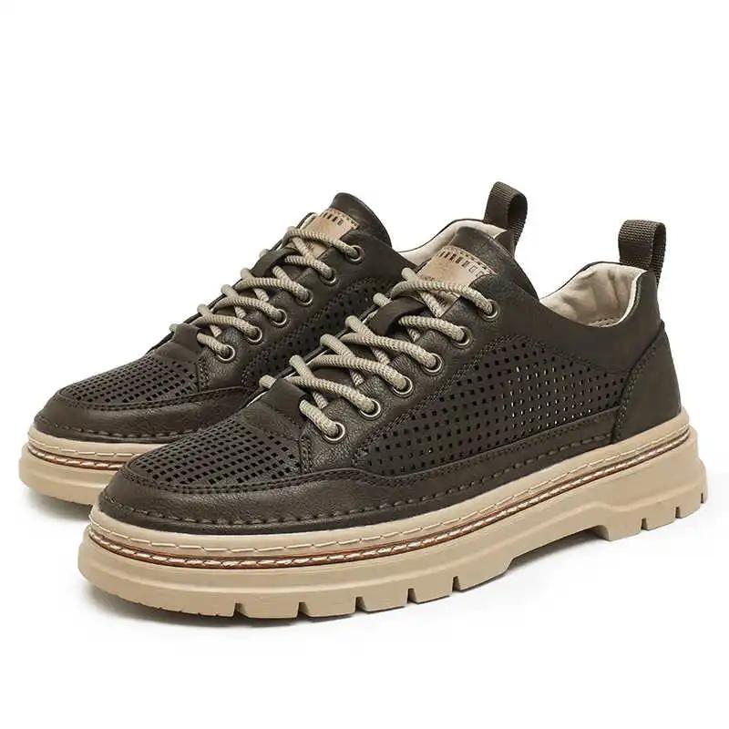 

High Sole Rubber Sole Jogging Shoes Men Lacing Boots High Top Men Sneakers Sports Buy New Fast Aestthic Basket High Brand 39