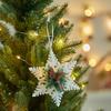 Nuovo Stile Ciondolo Albero di Natale in Legno - Decorazione Festiva