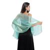 Elegant Women Shawls Wraps for Evening Dresses Bridal Bridesmaid Wedding Shawl Solid Color Party Capes Decoration Scarf