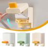 Press Type Cotton Swab Box Pop-up Independent Storage Box Wall-mounted Cosmetic Organizer Home Bathroom Storage Organizer