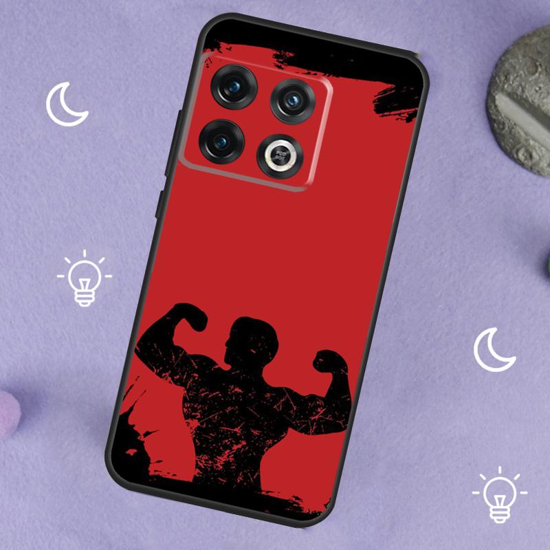 Bodybuilding Gym Fitness For OnePlus Nord 5 CE 2 3 4 Lite N20 N30 Case For OnePlus 15 13 12 11 10 13T 10T 10R 12R 13R