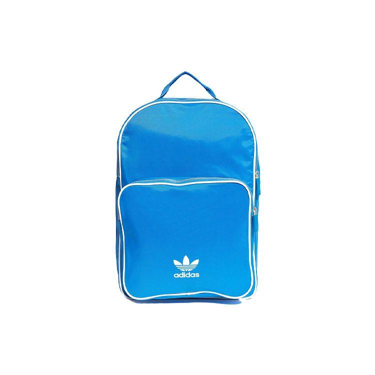 Adidas Unisex Sports Casual Zipper Backpack Unisex Backpack Blue DN7324 Blue