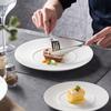 Nordic Western Food Plate Steak Plate Special Bone Plate Personalized Home Pasta Plate Restaurant Hotel Ceramic Tableware