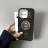 R-ROYALS E-ENFIELDS Logo Stripe Corrugated Shockprof Phone Case For IPhone 17 16 15 14 13 12 11 Pro Max Plus Pro Cover