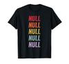 NULL T-shirt