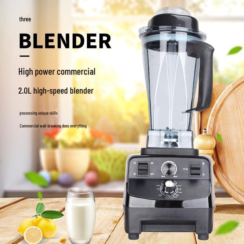 Multifunctional Blender: Household Mixer, Juicer, Baby Food Maker & Ice Crusher for 3-4 People