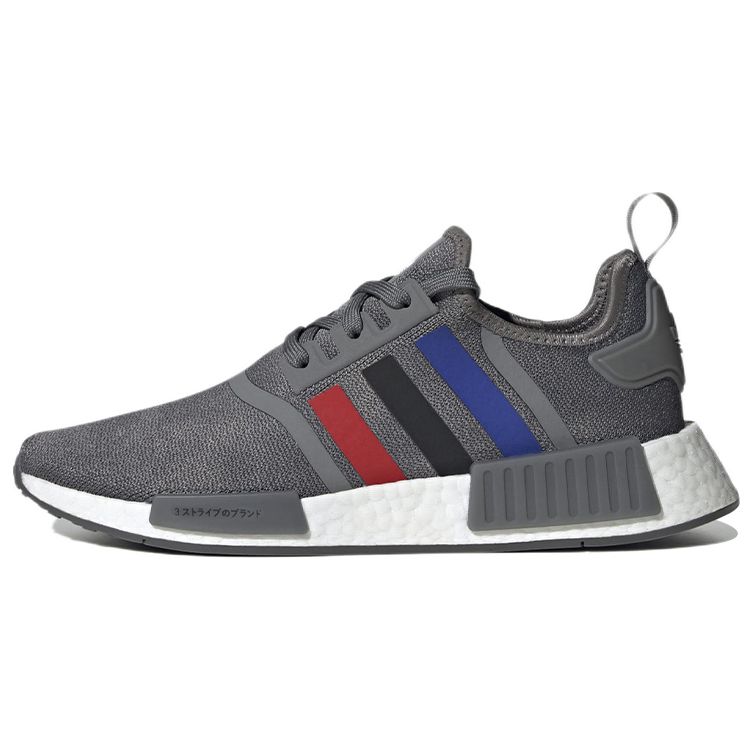 

Adidas NMD_R1 Grey Scarlet Blue Men Sneakers Grey-Four Better-Scarlet Core-Black FZ5708 45⅓