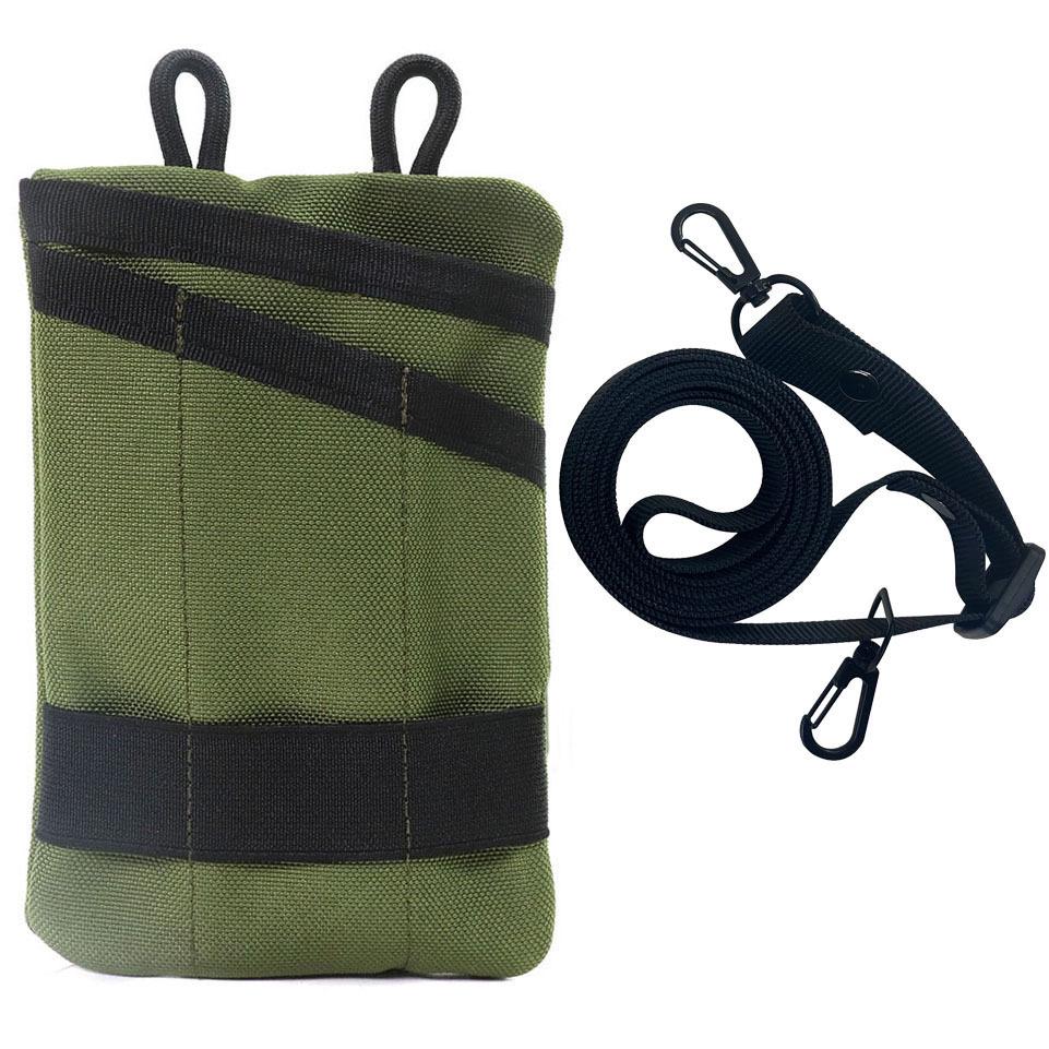 

2024 Outdoor Coin & Card Organizer Bag - Oxford Cloth Key Accessory Pouch армія зелений колір