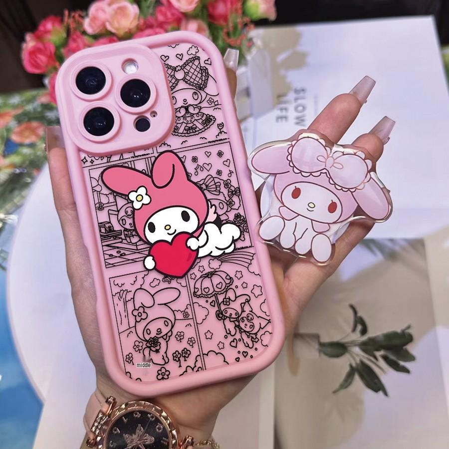 Sanrio Airbag Holder KT for iPhone 13/16PM Case