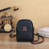 Cowhide Women's Bag Shoulder Crossbody Women's Mobile Phone Bag Multi-compartment Contrasting Color Change Bag Shell Bag