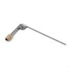 Glaze Blower with Wooden Grip Stainless Steel Pottery Spraying Tube Handheld Ceramic Spray