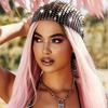 Meier W 95389 Diamond Mesh Headscarf Rhinestone Mesh Headscarf