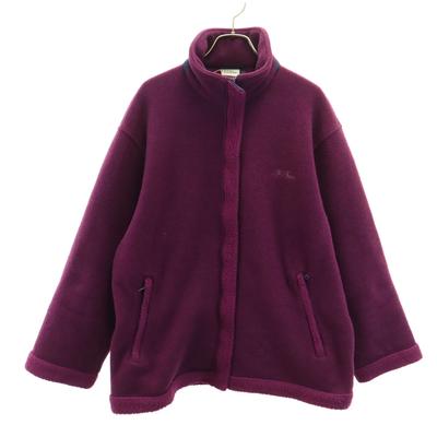 80er Jahre Alte Fleecejacke lila Outdoor Damen Gebraucht