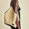 Khaite nuova borsa a mano borsa intrecciata in erba da donna nuova nicchia designer a spalla