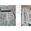 Foreign Trade Original Order RVC * a Retro Light Color and Water Scrubbing Casual Loose Slimming Straight-leg Cocoa Denim Two Colors 1303