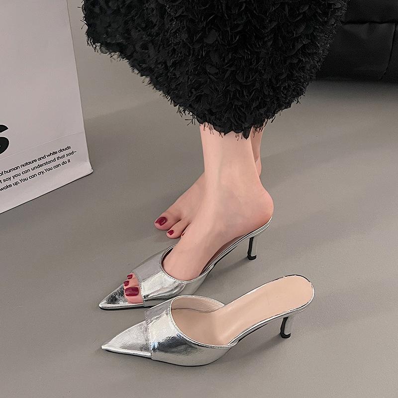 Women High Heel Sandals Summer New Fashion Elegant Open Toe Leopard Print Women Sexy Party Dress High Heel Sandals 35 40