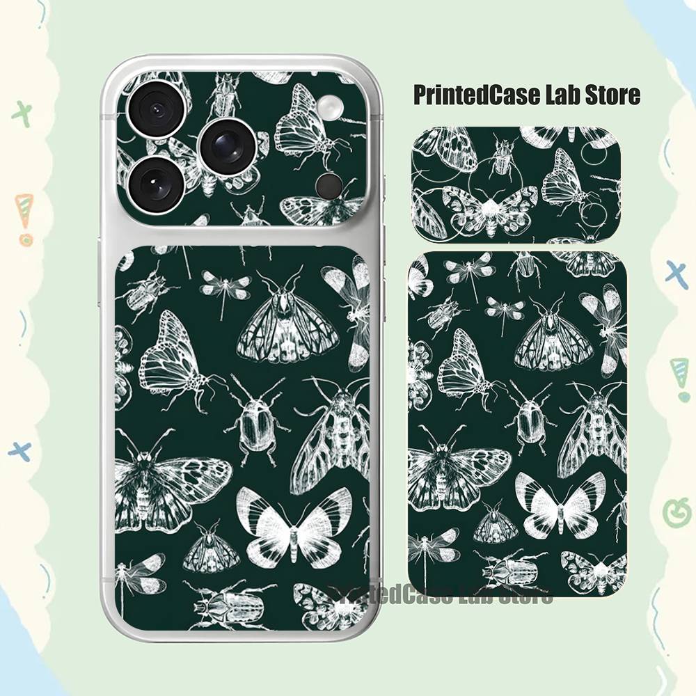 

Insects And Bugs Back Films Phone Skin Back Stickers Decorative Film for 17Pro Max Sreen Protector iPhone17promax
