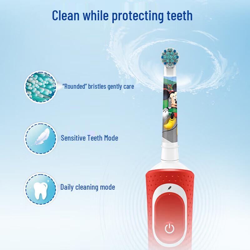 Oral-B Kids Electric Toothbrush for 3-7 Years Old, Spider-Man Edition