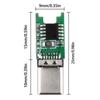 Fast Charge PD/QC Decoy Board 9V 12V 15V 20V PD Decoy Module PD 2 3.0 DC Trigger Cable USB Type-C Male Plug Charge Connector