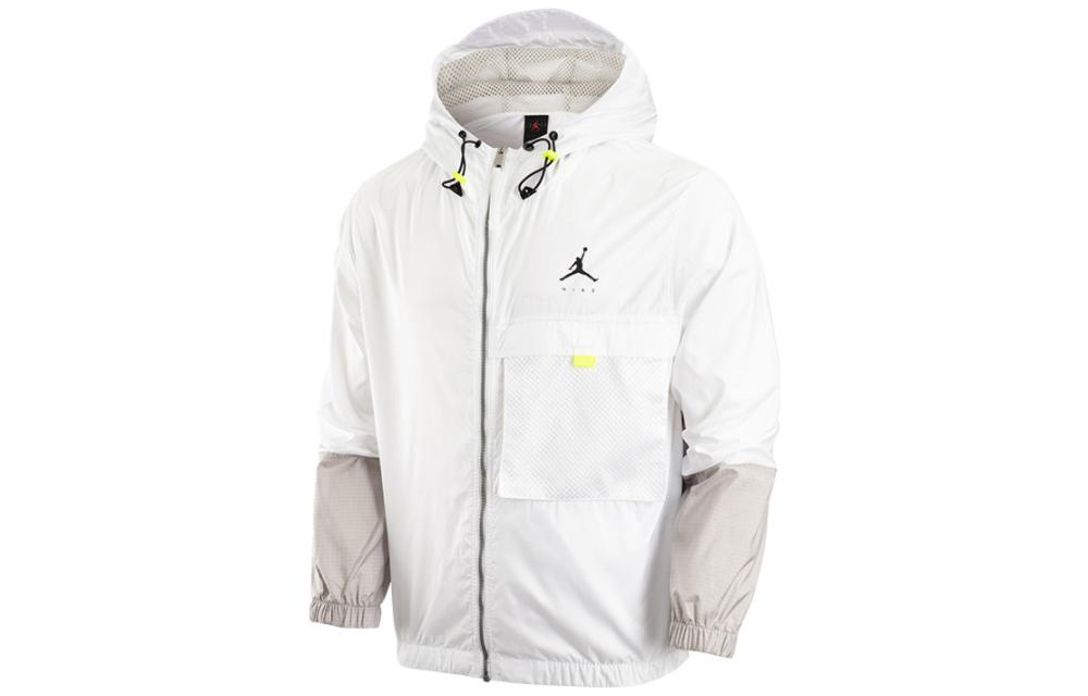 Куртки Jordan Мужские Белые С Капюшоном Средней Плотности Другие DM1868-100 XXXL