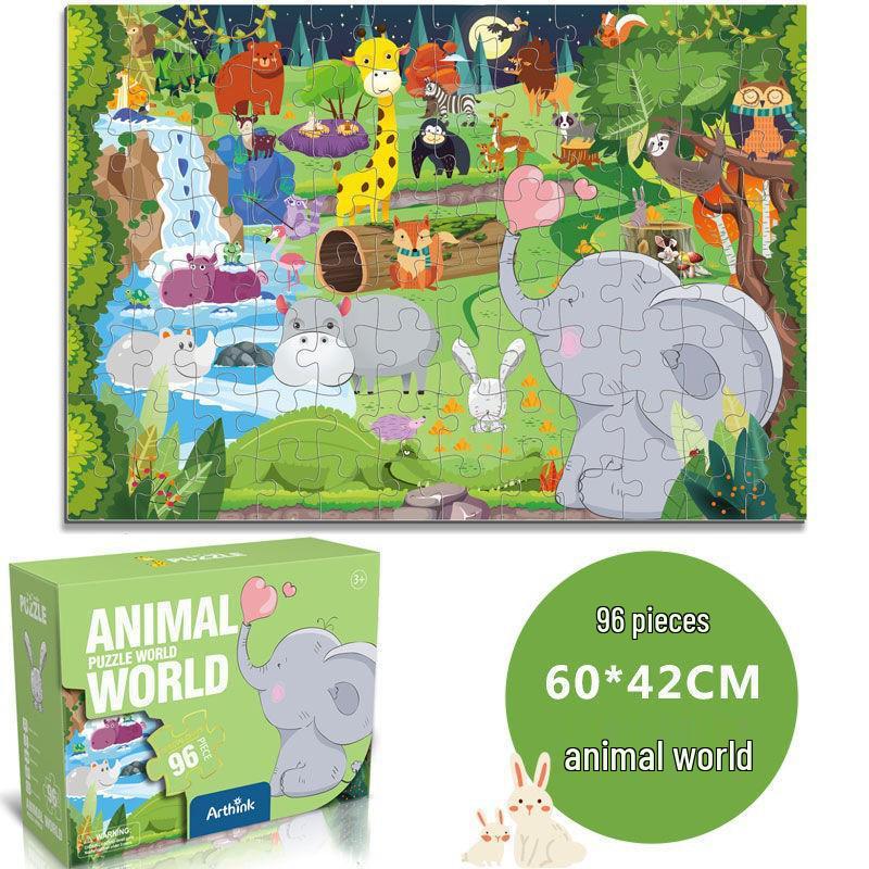 

Детские мультяшные пазлы для детей 3-6 лет: Развивающие игрушки для логического мышления для подарков в детском саду