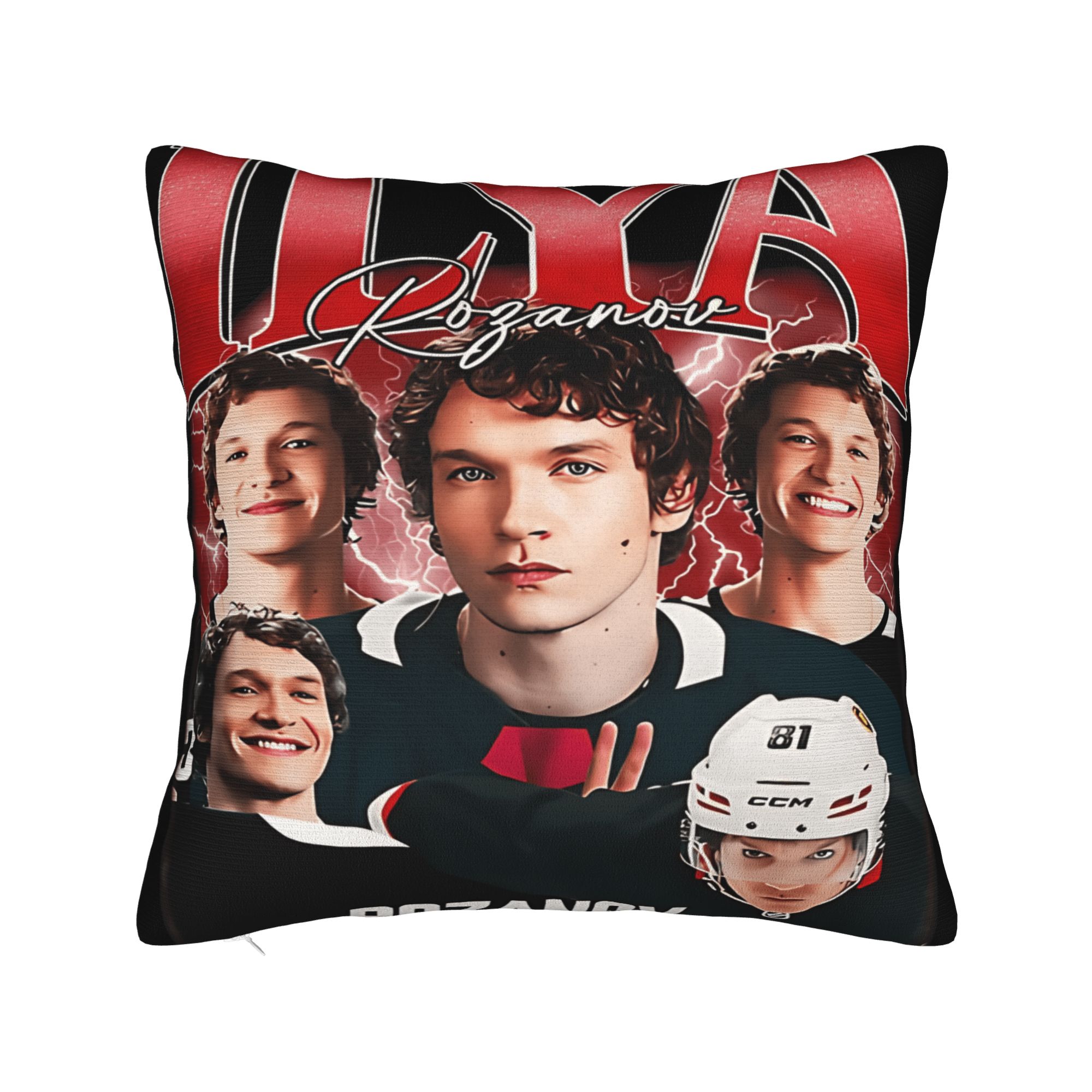 

Heated Rivalry Ilya Pillow Cover Funny Pillow Case For Living Room Sofa Custom Pillowcases Gift 12x12Inch