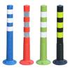 Reflective Elastic Traffic Bollard: PU Anti-Collision Post & Rubber Road Barrier
