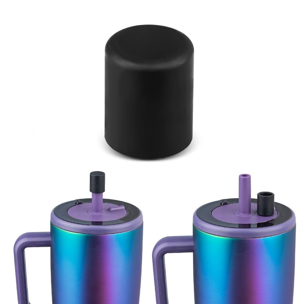 

1/2Pcs Silicone Magnetic Straw Cap Dustproof Colorful Straw Cover Leakproof 3D for Brumate Era/Resa Tumblers