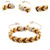 Ethnic Style Bracelet Handmade Braided Rope Stylish Adjustable Bangles Handwoven for
