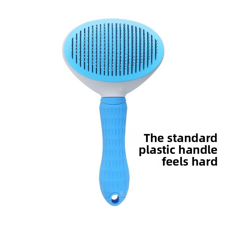 Essential Pet Grooming Tools: Cat Massage Brush, Dog Hair Removal Brush, Stainless Steel Needle Pet Comb