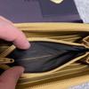 Used PRADA Saffiano Round Zip Long Wallet