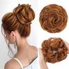 Estensioni Capelli per Chignon Disordinato, Elastici Capelli Ondulati, Estensioni Capelli Spesse per Acconciature Raccolte
