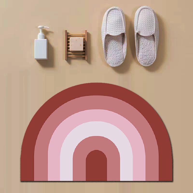 Ins Wind Simple Diatom Mud Bathroom Absorbent Floor Mat
