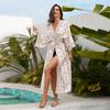 Womens Lightweight Beach Cover Up Dress With UPF Protection Swimsuit Outerwear Vacation Poolside Sun