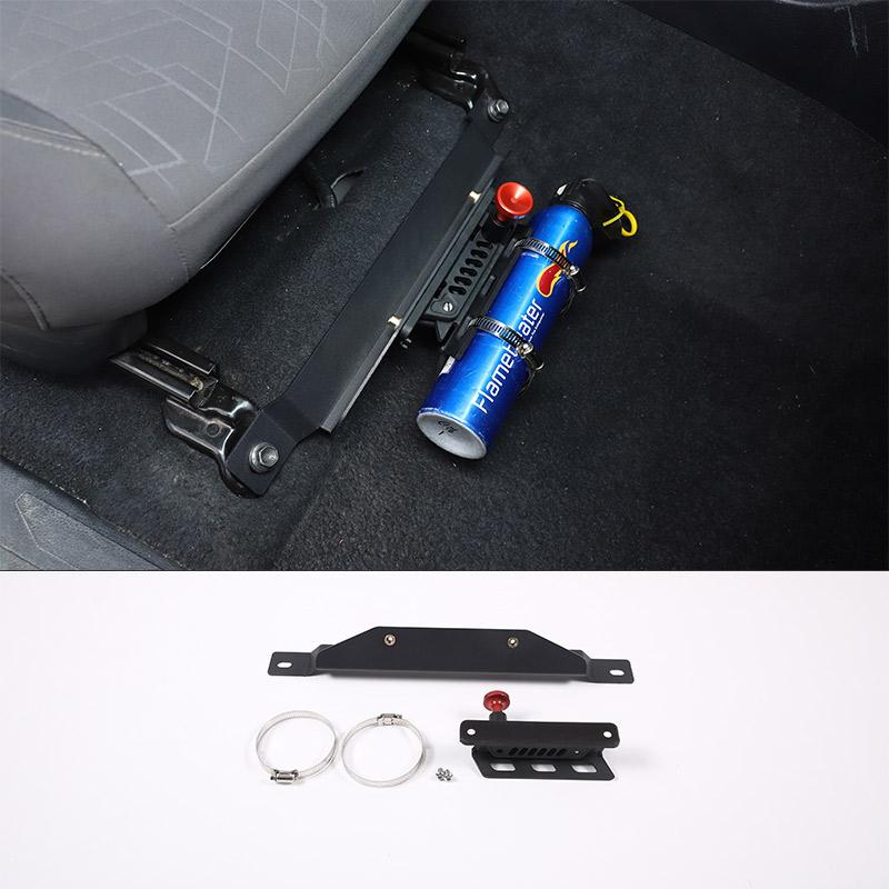 Aluminum Alloy For Toyota Tacoma 2016-2026 Car Seat Fire Extinguisher Bracket Multifunctional Fixed Bracket Accessories