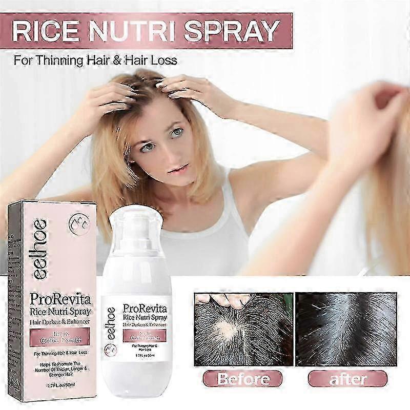 3Pcs Zephta H-Regrow 2.0, Zephta Hair Regrowth, Prorevita Rice Nutri Spray, for Hair