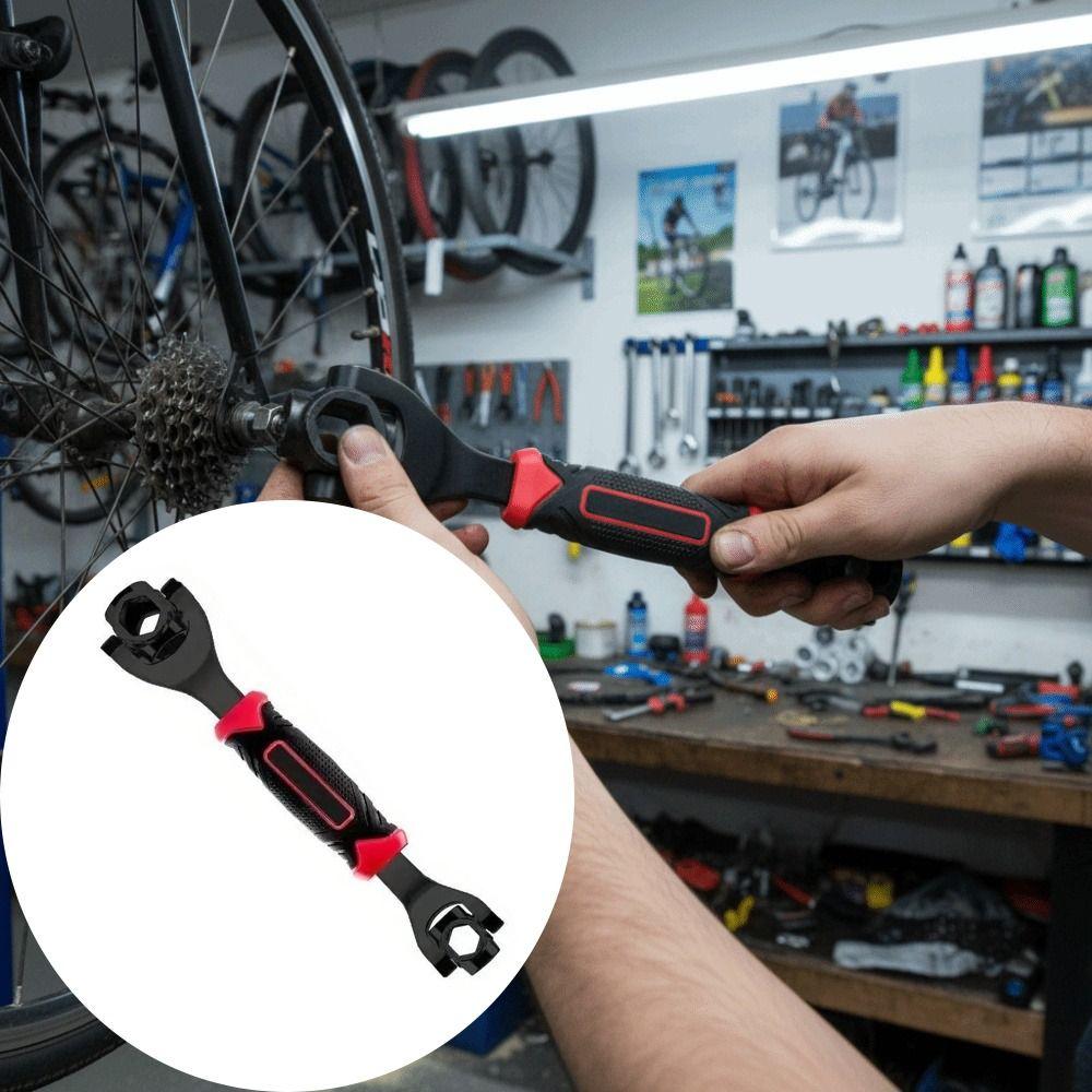 8-in-1 Function Socket Wrench 360 Degree Rotation Multipurpose Tiger Wrench  Home Maintenance
