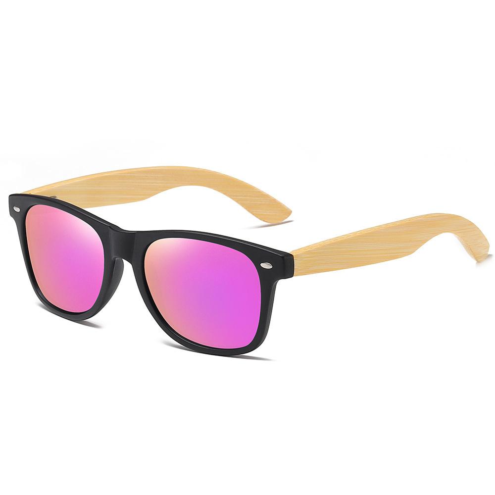 New Classic Polarized Men Wooden Sunglasses Wood Bamboo Fashion Square Driving Sun Glasses Women UV400 Protection Gafas De Sol