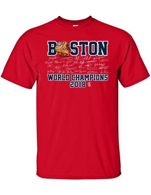 Tricouri unisex semnate de echipa Boston World Champ