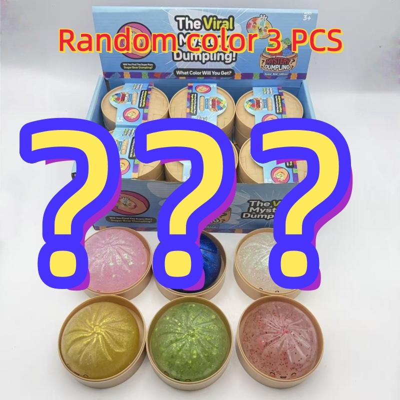 Mini Bun Squeeze Ball Simulation Bun Decompression Pinch Soft Slow Rebound Steamed Bun Fidgety Toy Children'S Birthday Gift