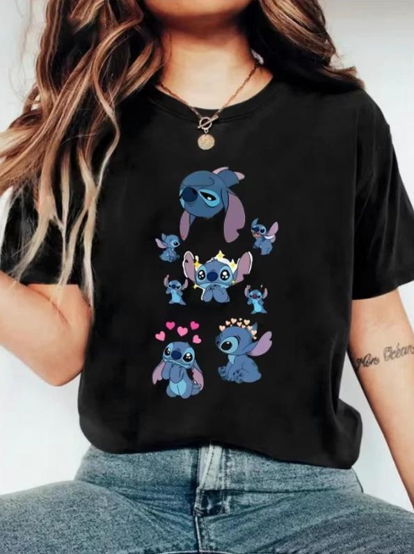 Cute Stitch TShirt Unisex Unisex Unisex 4 S