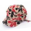 Winter new pleated rope knitted hat graffiti warm couple stack hat literary retro knitted hat