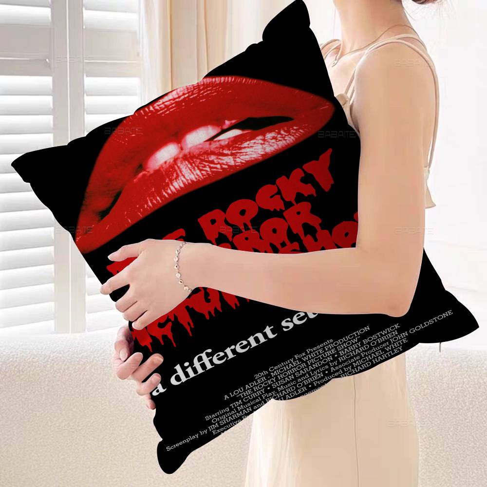 The Rocky Horror Picture Show Movie Personalized Picture Text Home Decorative Pillows Household Gifts 45X45Cm